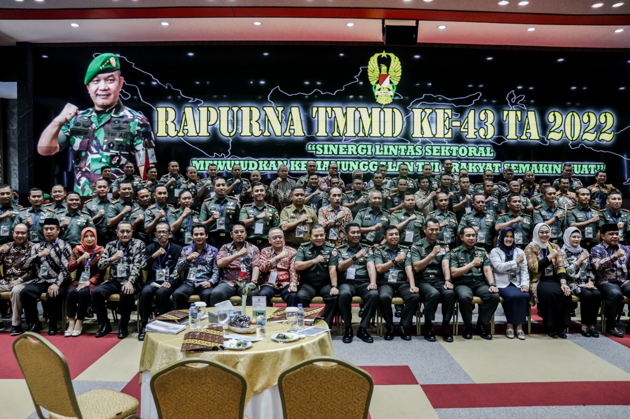 Wabup Ciamis Ikuti TMMD Ke-43 Tahun Anggaran 2022