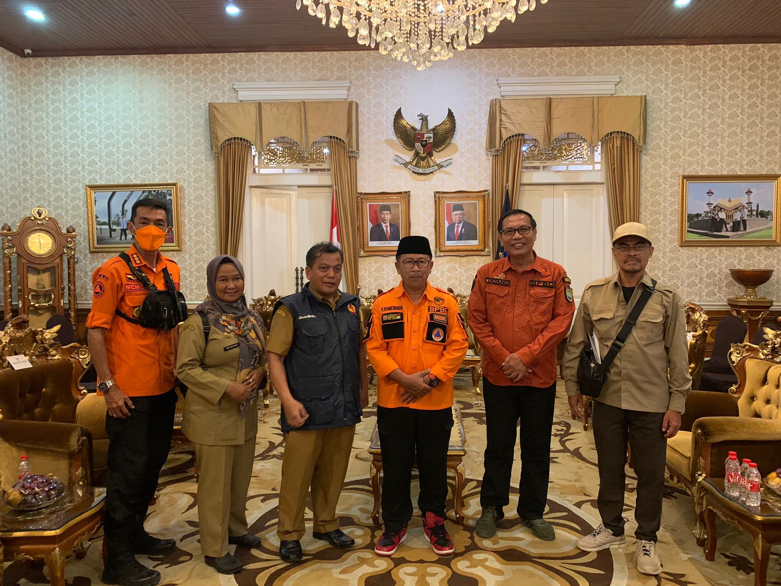 Pemda Kabupaten Ciamis, Serahkan Bantuan Bagi Korban Bencana Cianjur
