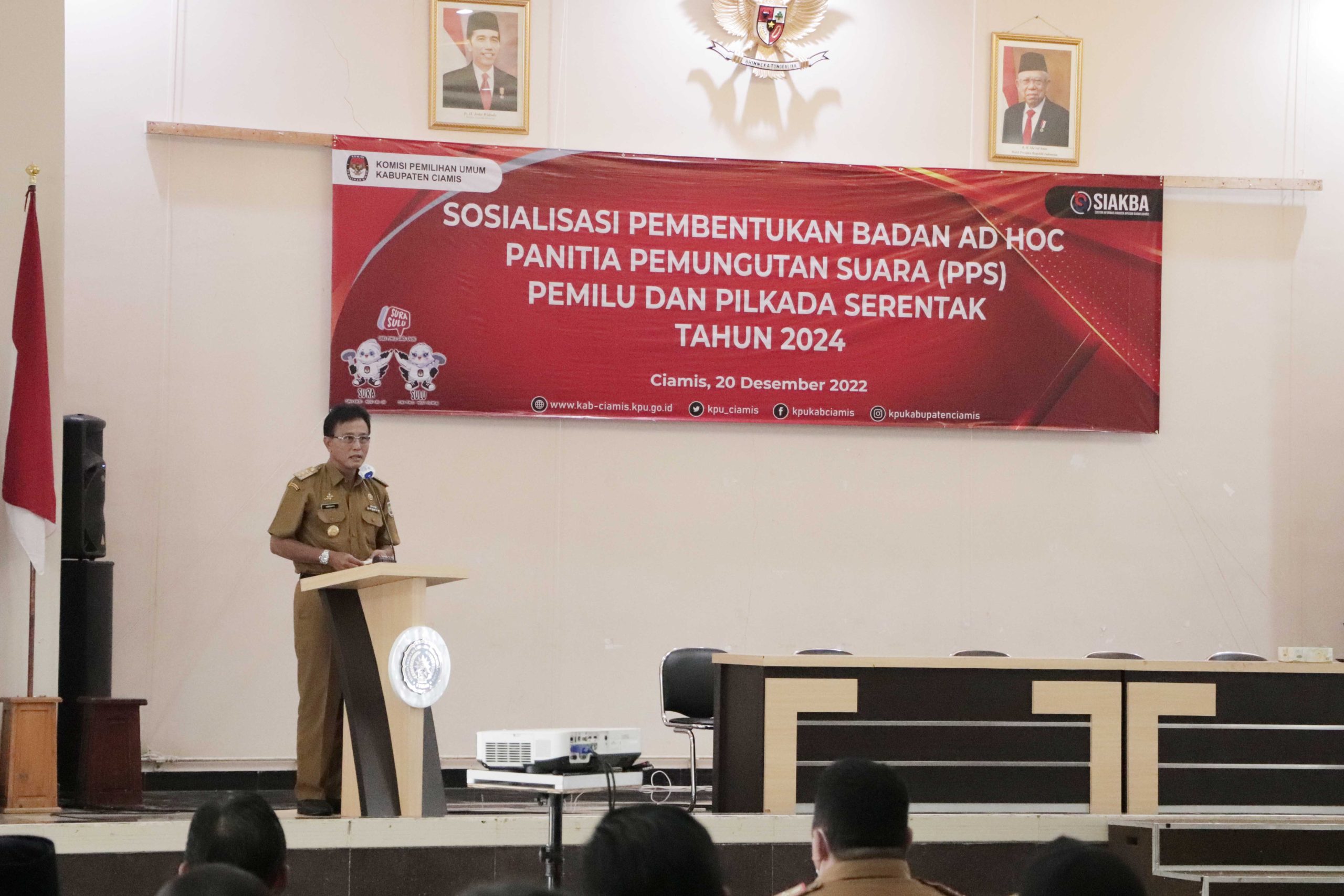 KPU Ciamis Adakan Sosialisasi Pembentukan Badan Ad Hoc Jelang Pesta Demokrasi 2024