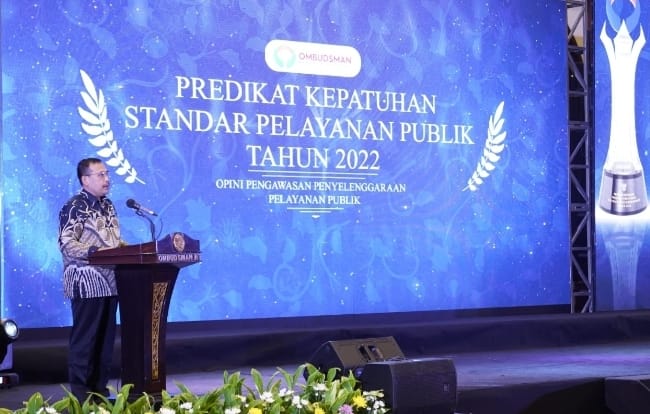 Hanya Ada 13 sePulau Jawa, Kab. Ciamis Berhasil Pertahankan Status Zona Hijau Pada Penilaian Kepatuhan Standar Pelayanan Publik Ombudsman RI Tahun 2022