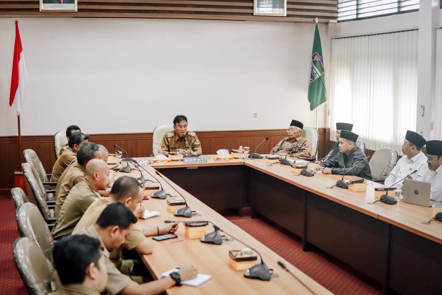 Terima Audiensi Dari Forum UPZ Kecamatan, Bupati Ciamis Sigap Tanggapi Permohonan Pembentukan Forum