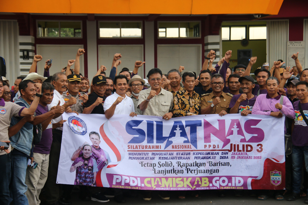 Lepas Silatnas Ke-3 PPDI, Bupati Ciamis Tekankan Pelayanan di Kantor Desa Harus Tetap Berjalan