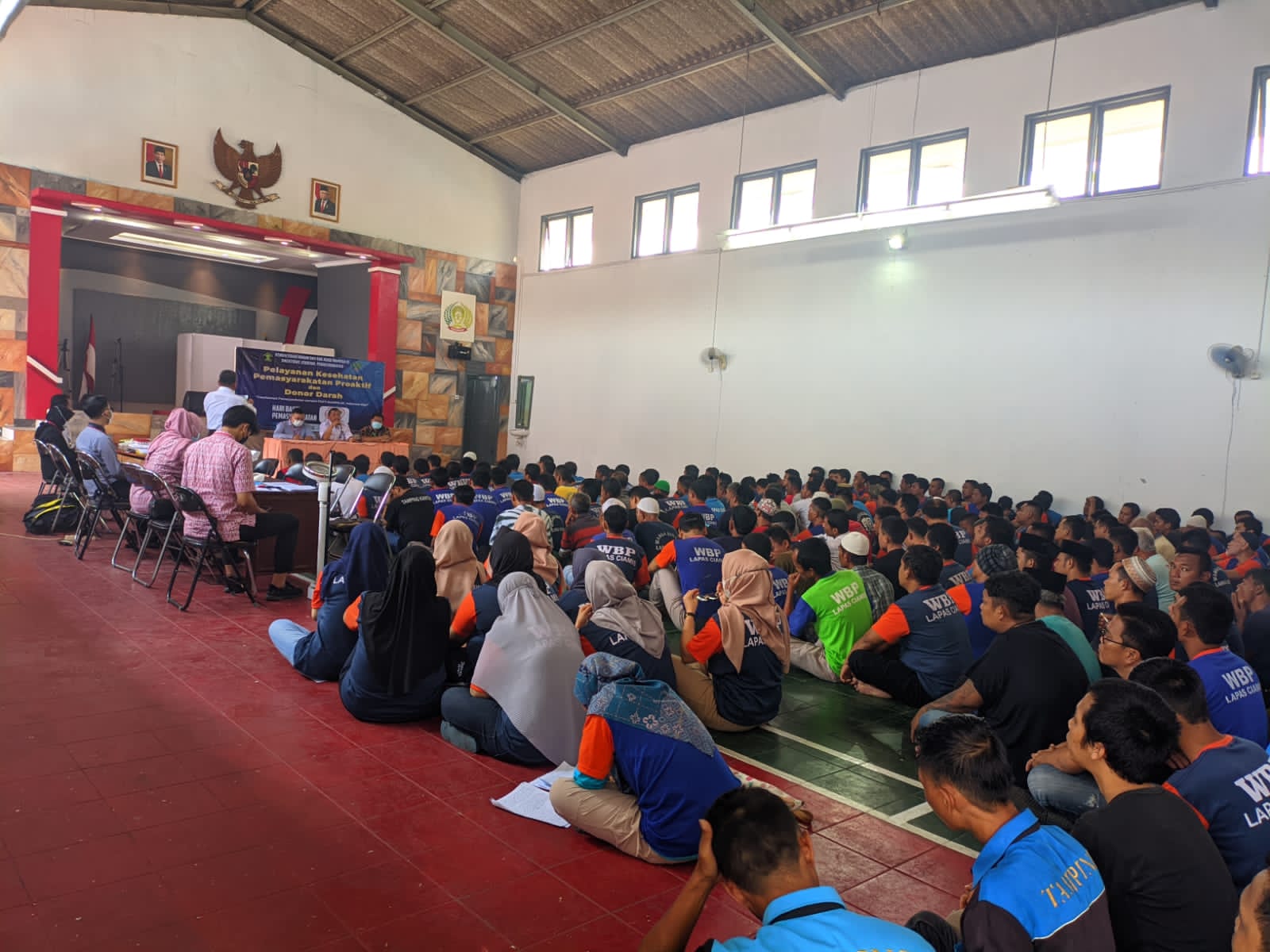 Lapas Ciamis Selenggarakan Penyuluhan Kesehatan dan Pemeriksaan Kesehatan bagi WBP Lapas Ciamis