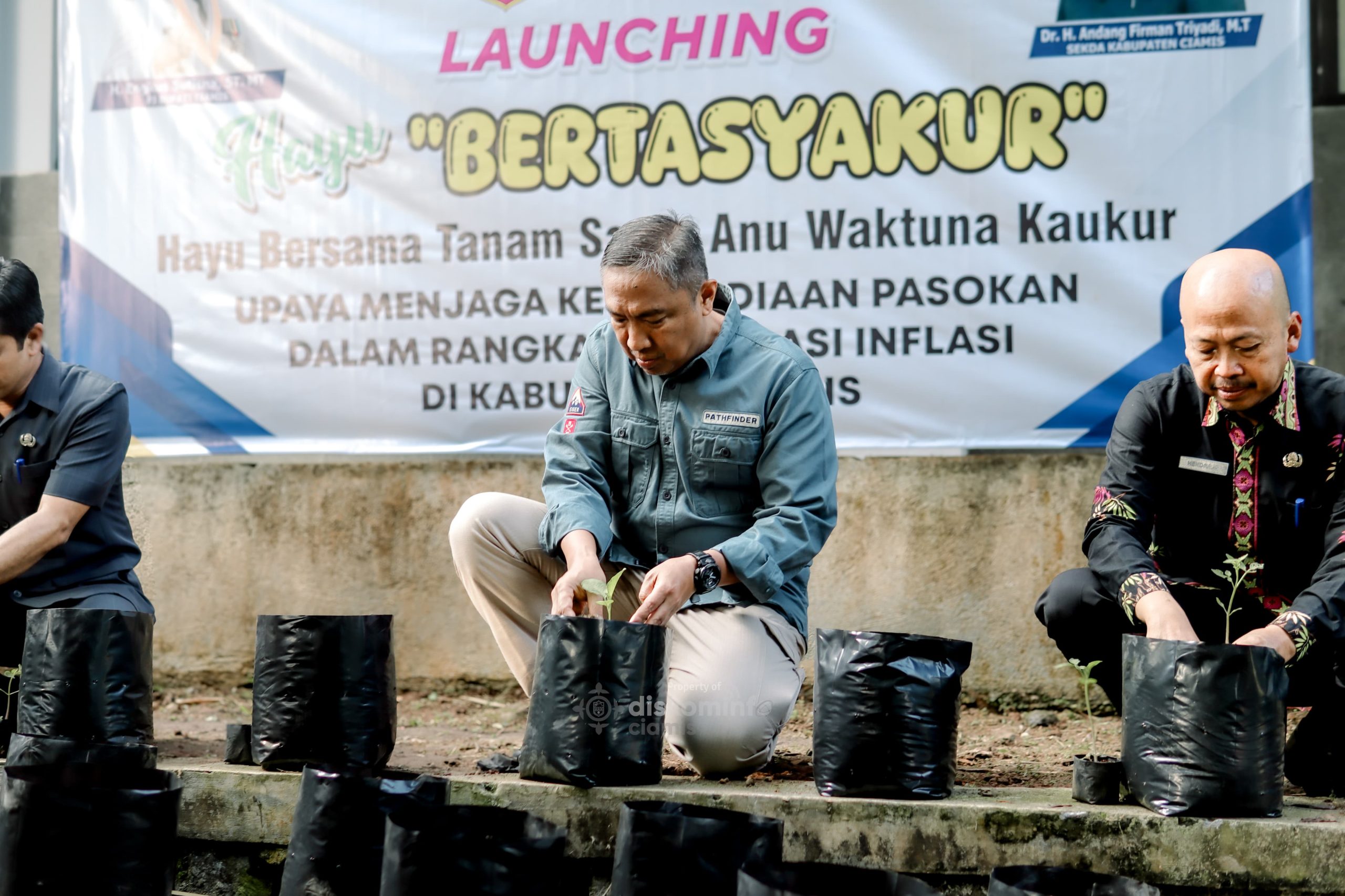 TPID Kabupaten Ciamis Meluncurkan Gerakan BERTASYAKUR untuk Stabilisasi Inflasi