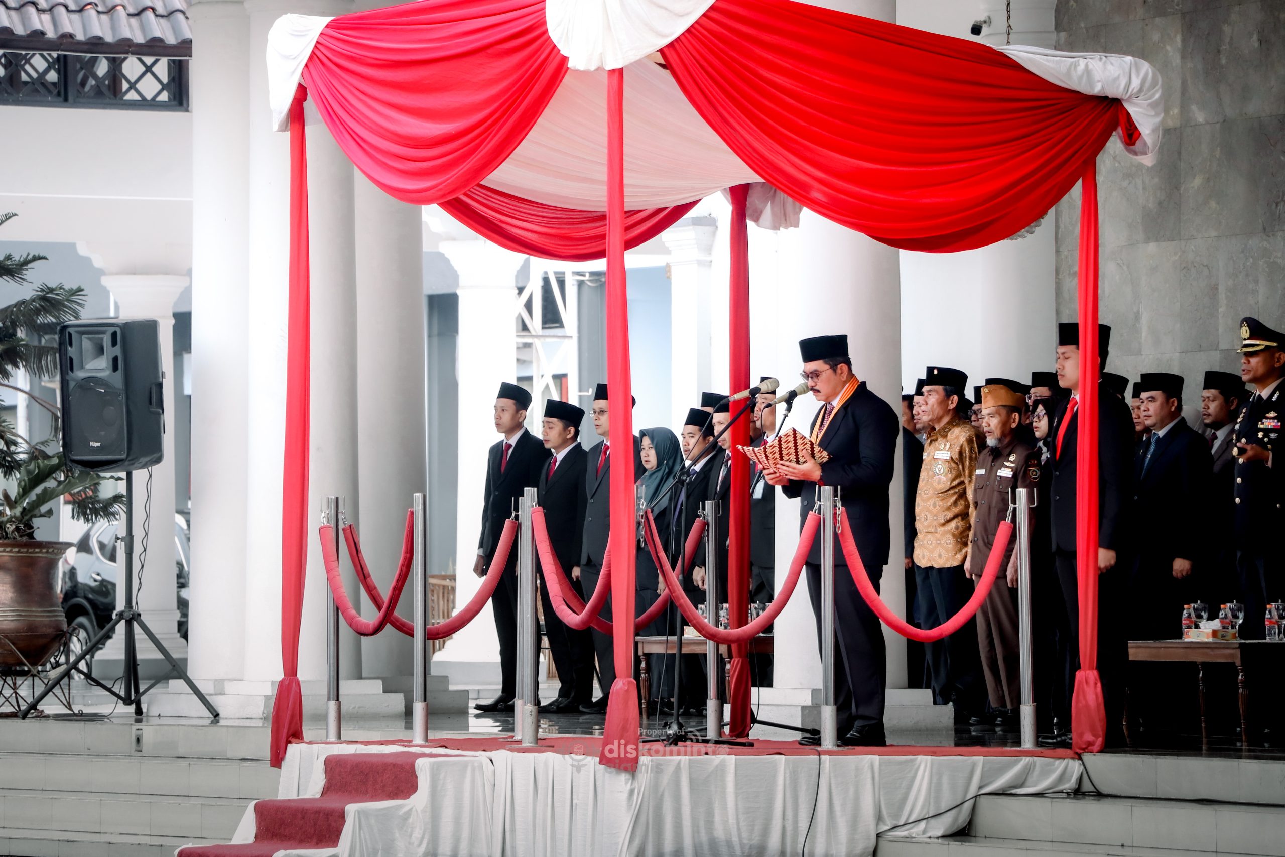 Peringati Hari Kesaktian Pancasila Tk. Kab. Ciamis, Pj. Bupati Ingatkan Untuk Menjaga Nilai-Nilai Luhur Pancasila