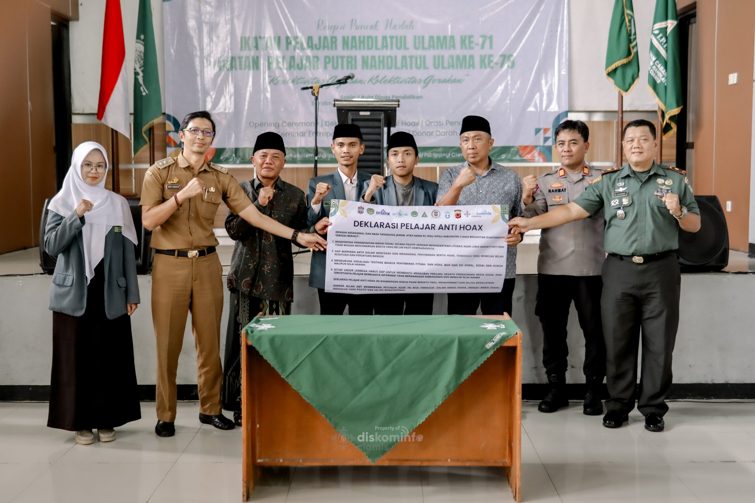 Sekda Ciamis Hadiri Puncak Harlah IPNU ke-71, Ajak Generasi Muda Berkiprah Untuk Kemajuan Bangsa