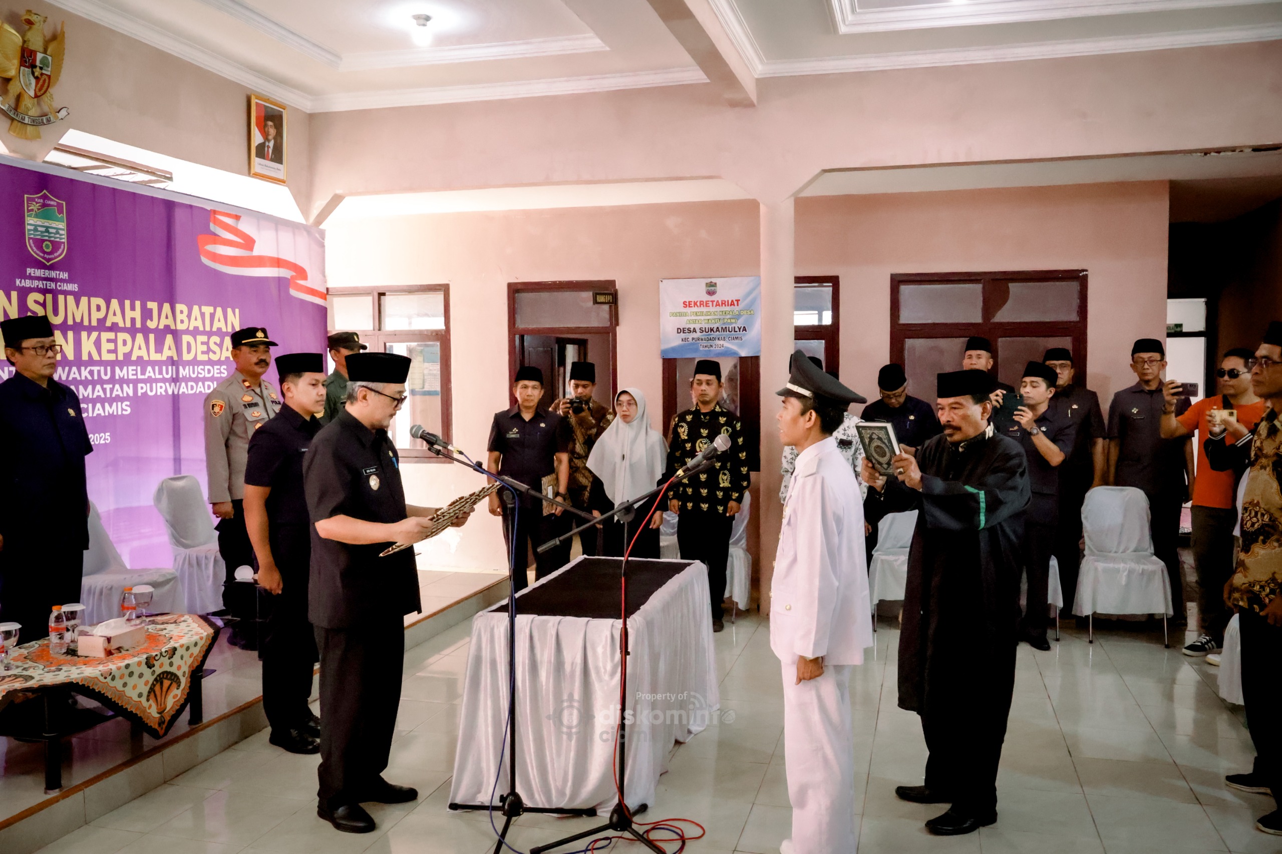 Kepala Desa PAW Sukamulya Resmi Dilantik: Pj. Bupati Ciamis Tegaskan Peran Strategis Kepala Desa