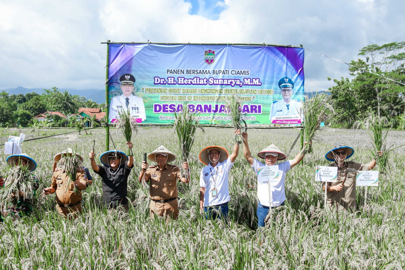 Gencarkan Pertanian Sehat, Sekda Ciamis Hadiri Silaturahmi Petani Organik di Lakbok