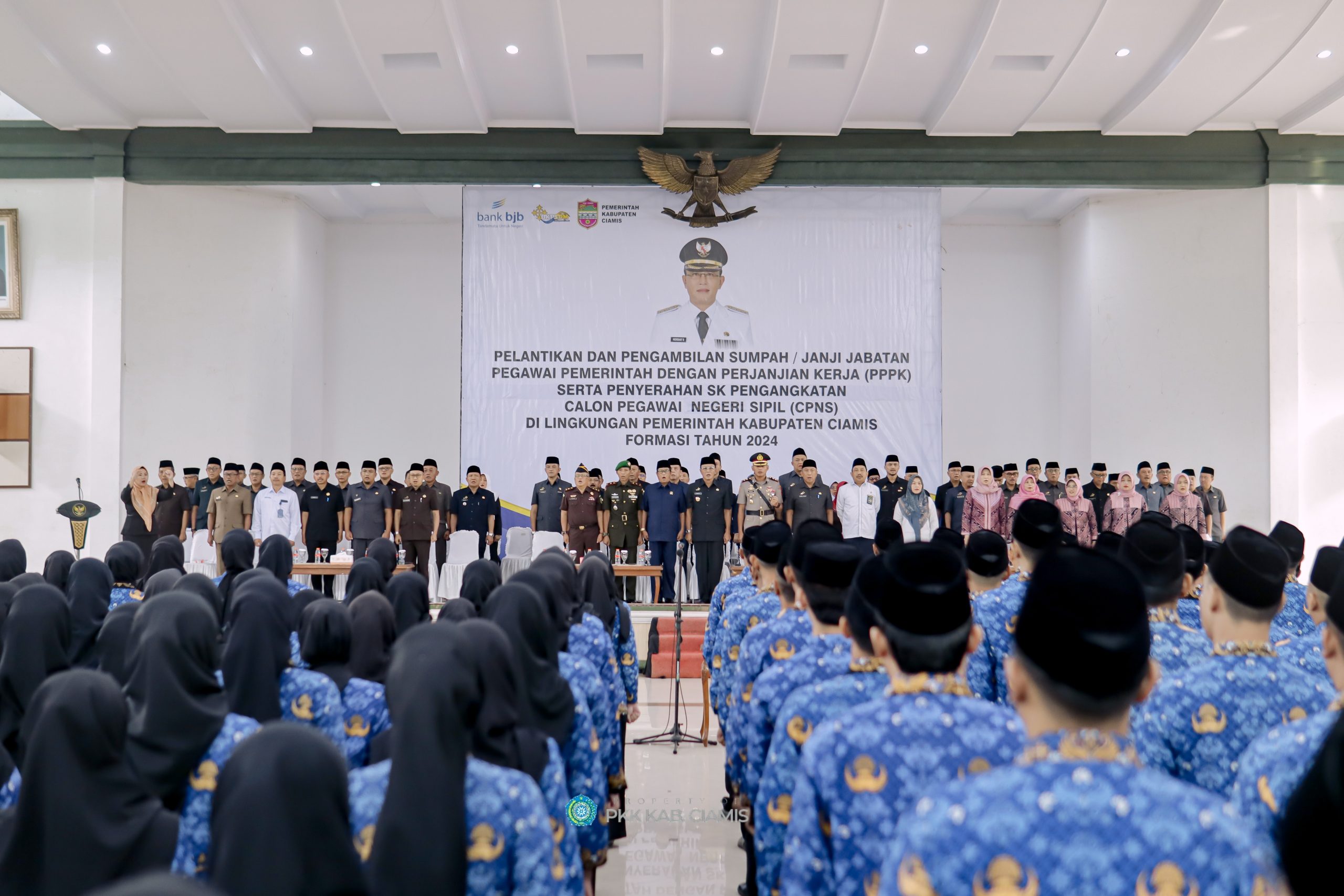 Ratusan ASN Baru Ciamis Resmi Dilantik ! Ini Pesan Tegas dan Harapan Bupati Herdiat