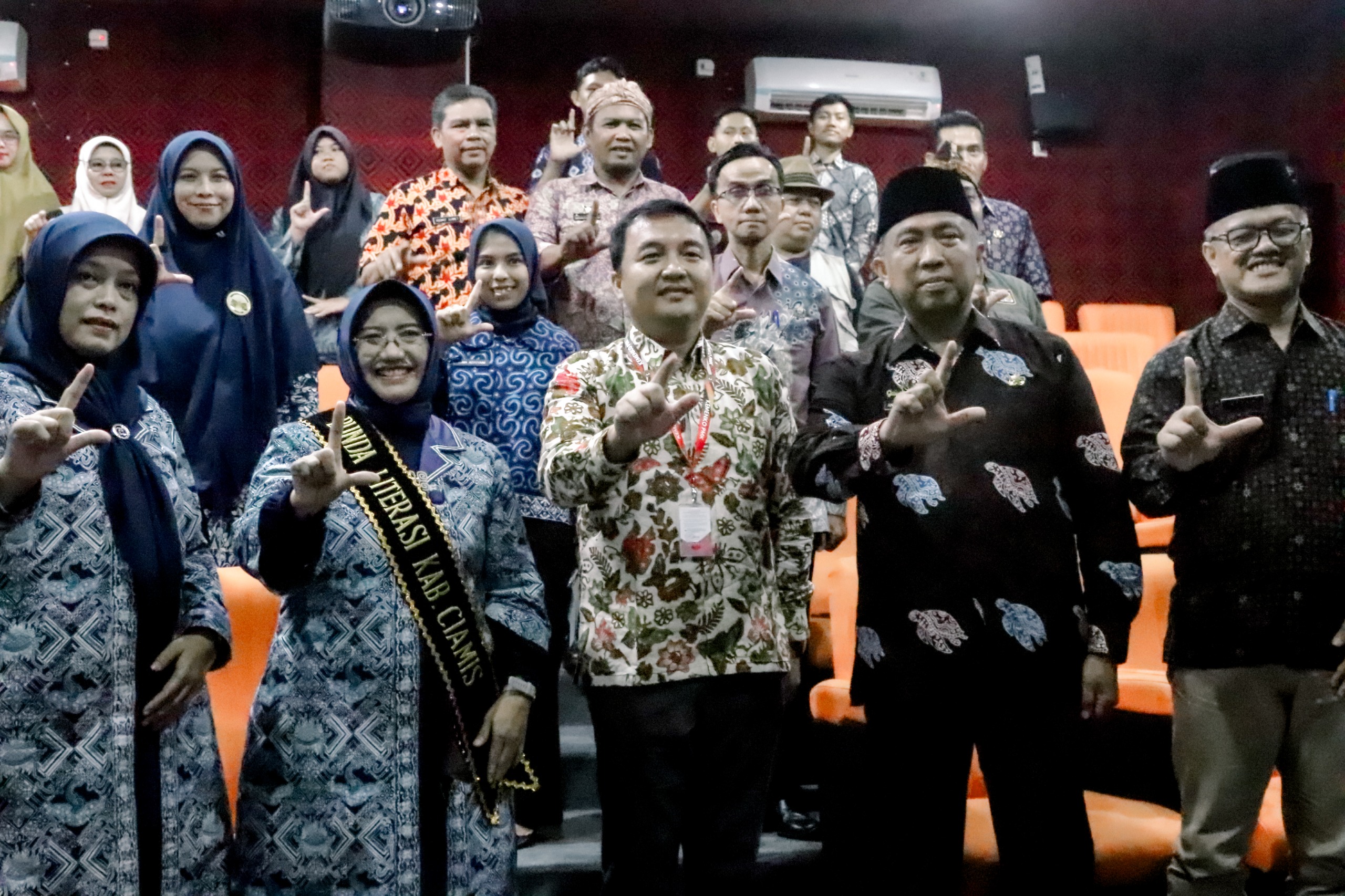 Literasi sebagai Fondasi SDM Unnggul, Ciamis mendapat Kehormatan Kunjungan Kerja Nasional dari Kemenko PMK
