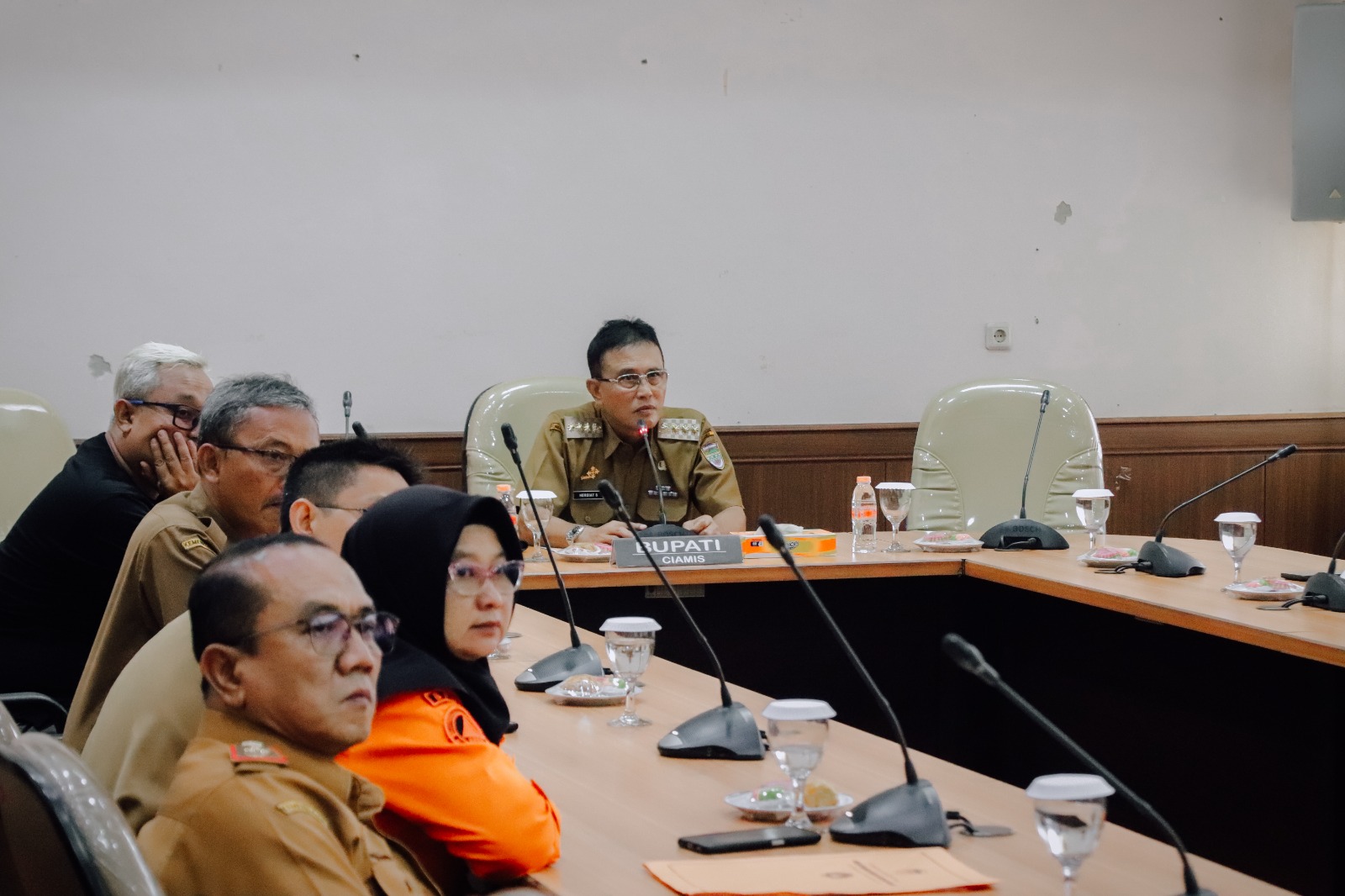 Sinergi Tanggap Darurat, Rapat Koordinasi Penanganan Pasca Bencana Tanah Longsor di Desa Karangkamulyan